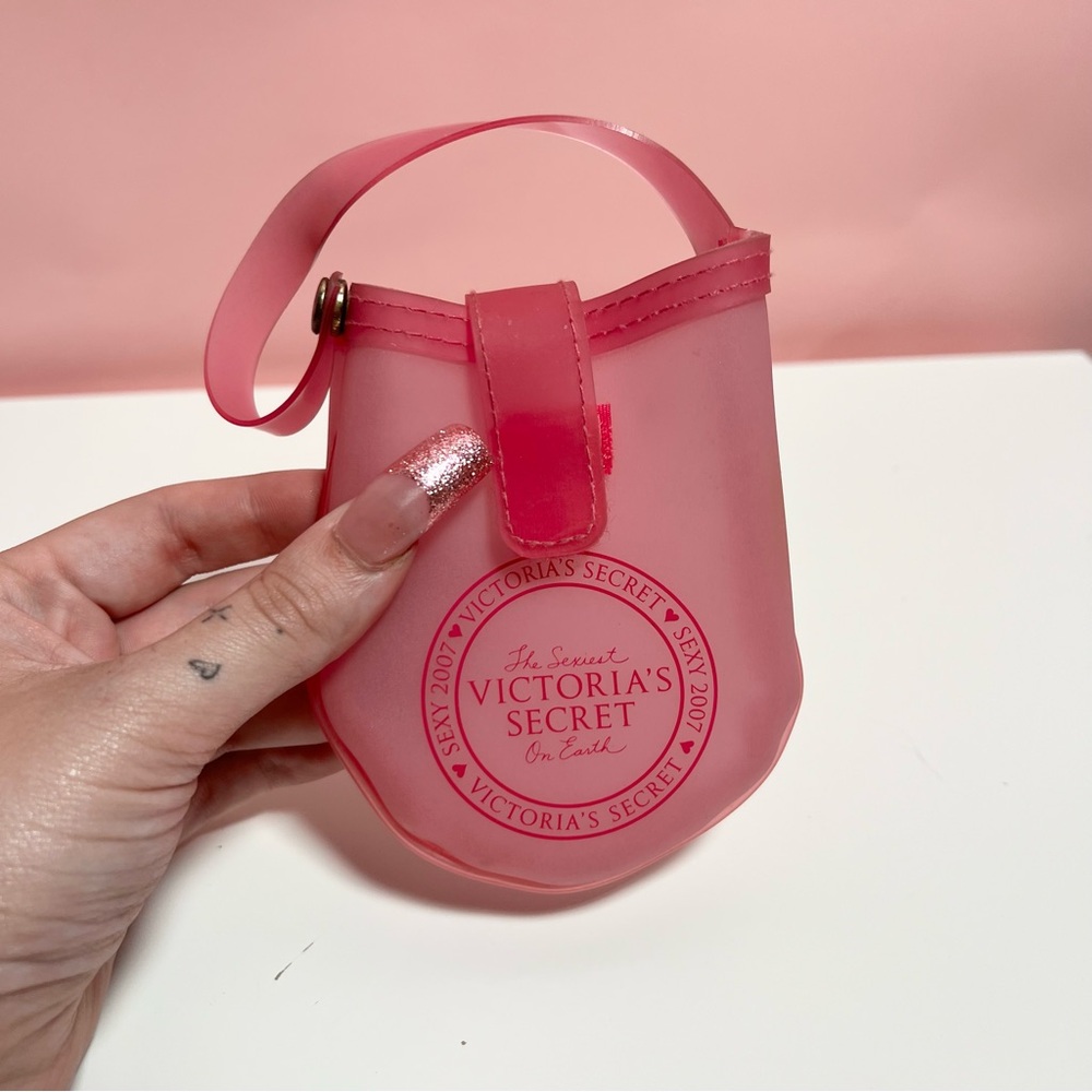 Y2K 2000s mcbling 2007 Victoria secret pink pouch - Picture 2 of 6